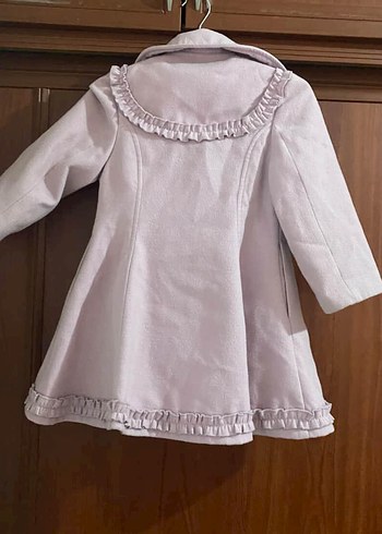 Kız Çocuk Düğmeli Kaban/Ceket - Görsel 2