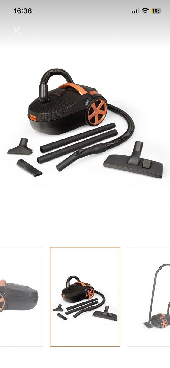 FANTOM Elektrikli Süpürge Dc3000 Siyah - Görsel 2