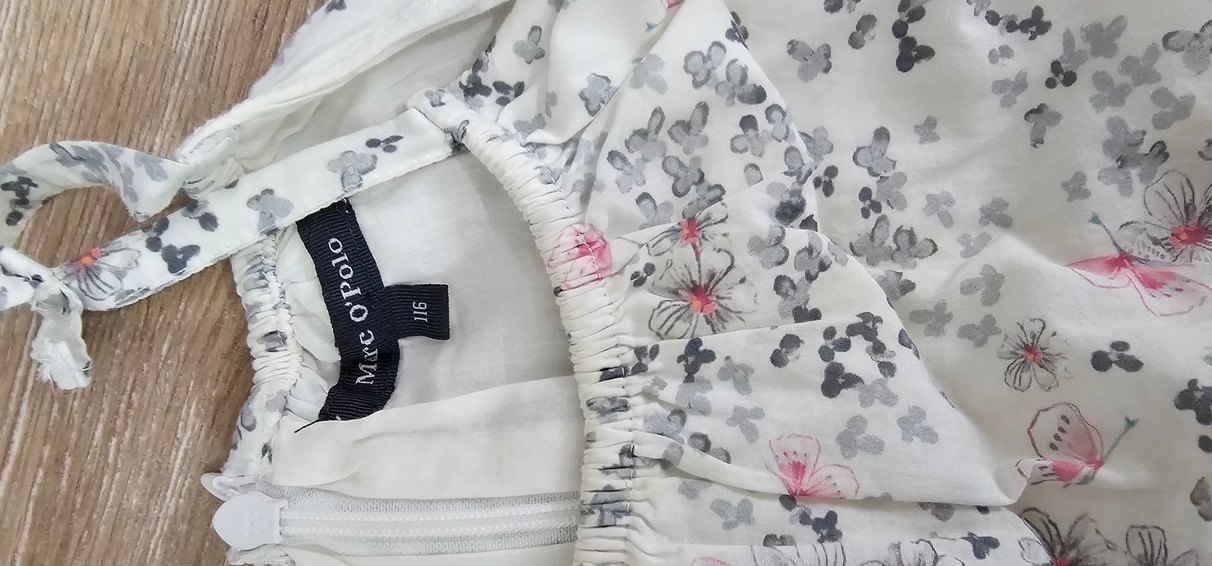 Çiçek Desenli Bohem Kız Elbisesi - Görsel 3