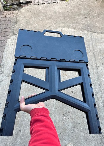  Katlanabilir Siyah Plastik Platform Step