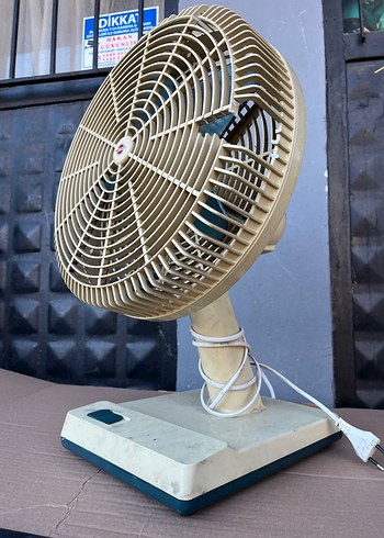 Beyaz Gri Masaüstü Vantilatör - Görsel 3