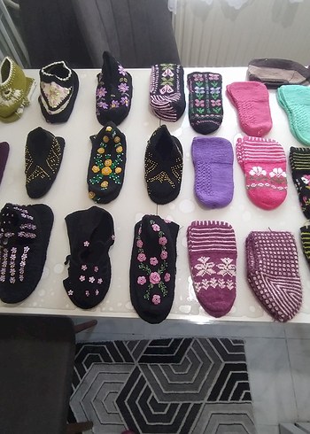 El Yapımı Örgü Çoraplar(çetikler)