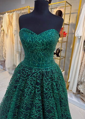 Yeşil simli nişanlık - Görsel 4