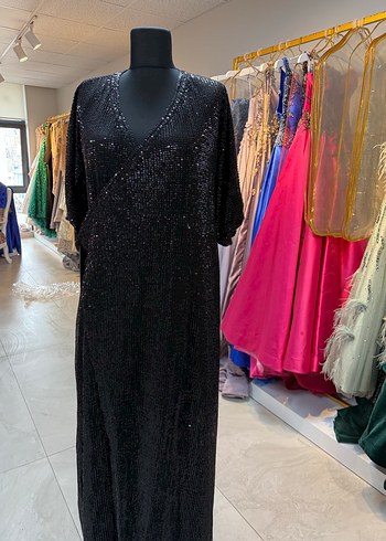 Abaya full payet - Görsel 7