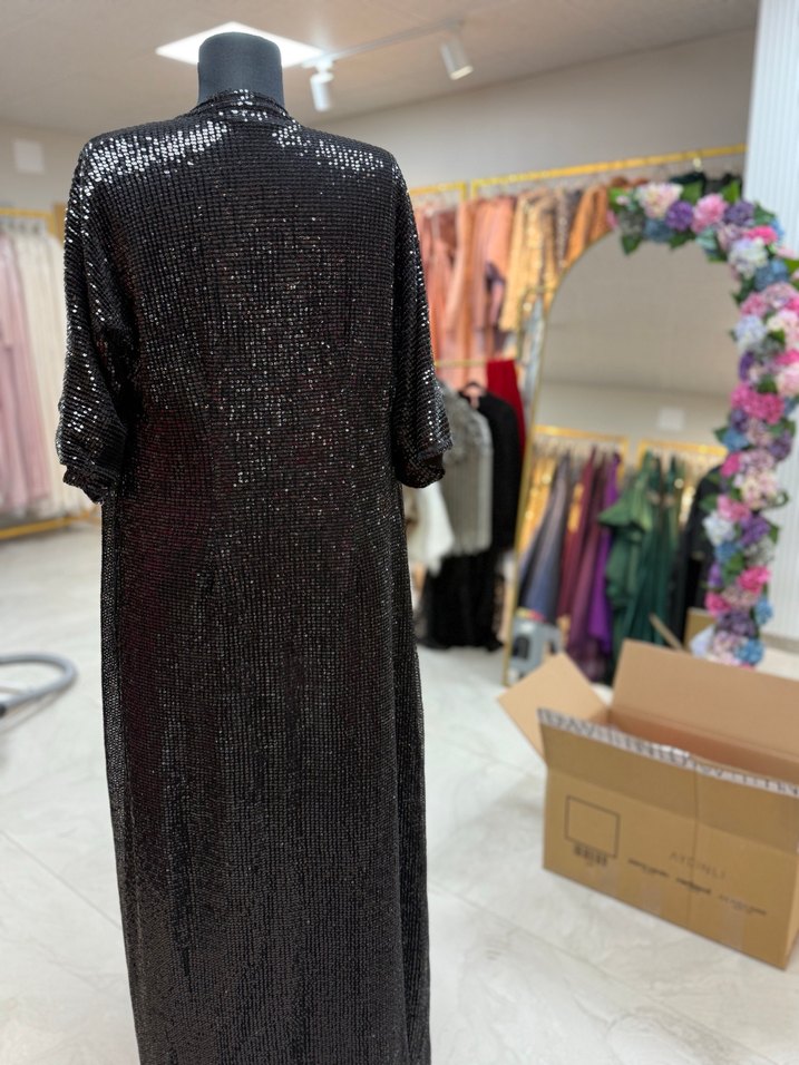 Abaya full payet - Görsel 5