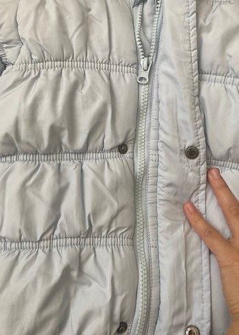 Açık mavi Kürklü Erkek Bebek Tulumu - Görsel 2