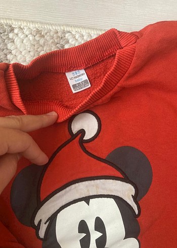 4 Yaş Beden kırmızı Renk Erkek Çocuk Uzun Kollu Sweatshirtler