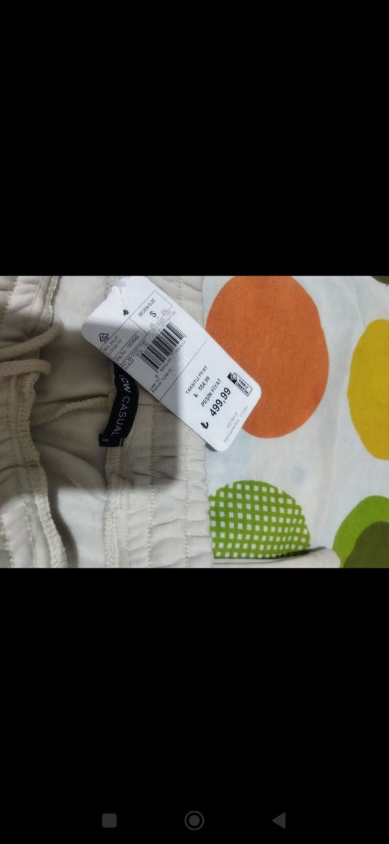 sıfır krem rengi erkek eşofman alti - Görsel 3