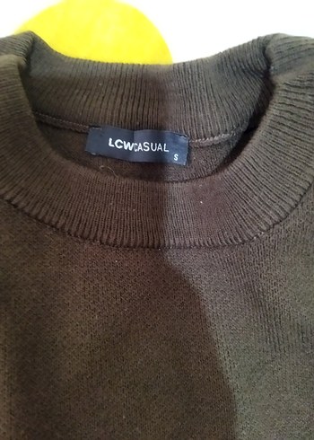 Kahverengi Bisiklet Yaka kazak - Görsel 2