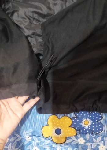 Erkek Siyah Uzun Kollu Fermuarlı Yağmurluk - Görsel 8