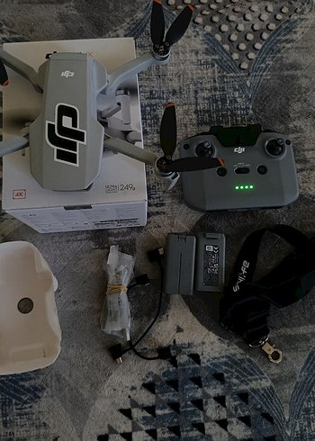 DJI Mini 3 Pro Drone Gri 4K Kamera