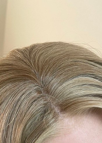 Gerçekçi  kanekalon tül peruk - Görsel 3