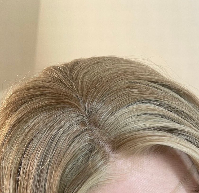 Gerçekçi  kanekalon tül peruk - Görsel 3