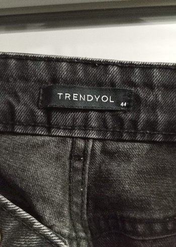 Diğer Siyah Kadın Denim Midi Boy Jean