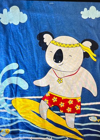 Penti surfing koala y2k baby tee