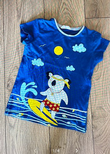 surfing koala y2k baby tee