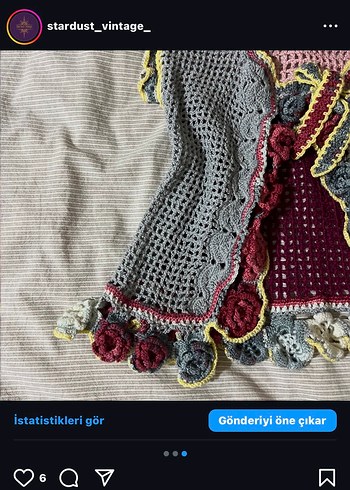 Diğer vintage el örgüsü yelek hırka