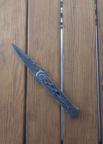 Gri Katlanabilir Cep Bıçağı - Görsel 3