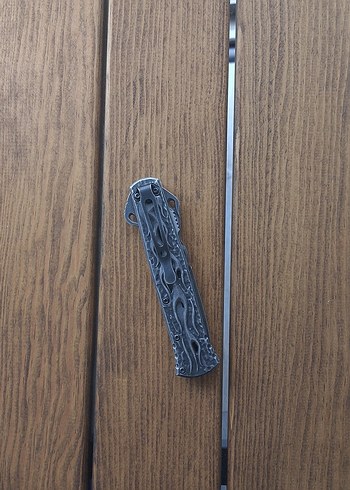 Gri Katlanabilir Cep Bıçağı - Görsel 2