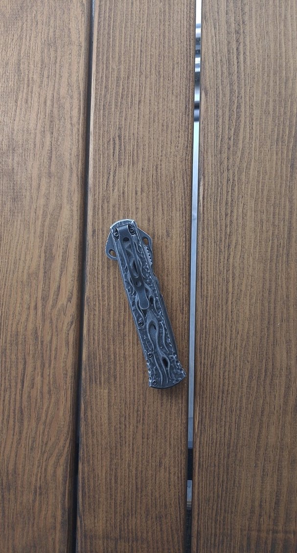 Gri Katlanabilir Cep Bıçağı - Görsel 2