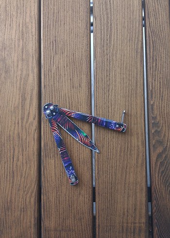 Renkli Kedi Figürlü Metal Çatal - Görsel 3