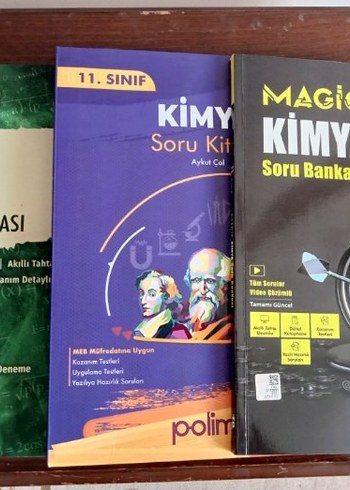 11. Sınıf Kimya Soru Kitapları