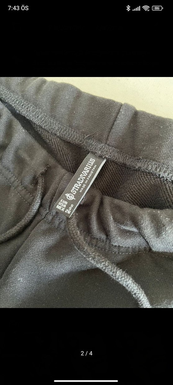 siyah stradi eşofman - Görsel 2