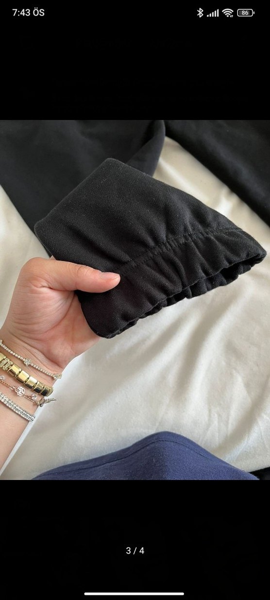 siyah stradi eşofman - Görsel 3