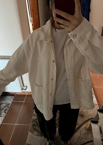 lcw oversize kot ceket - Görsel 2