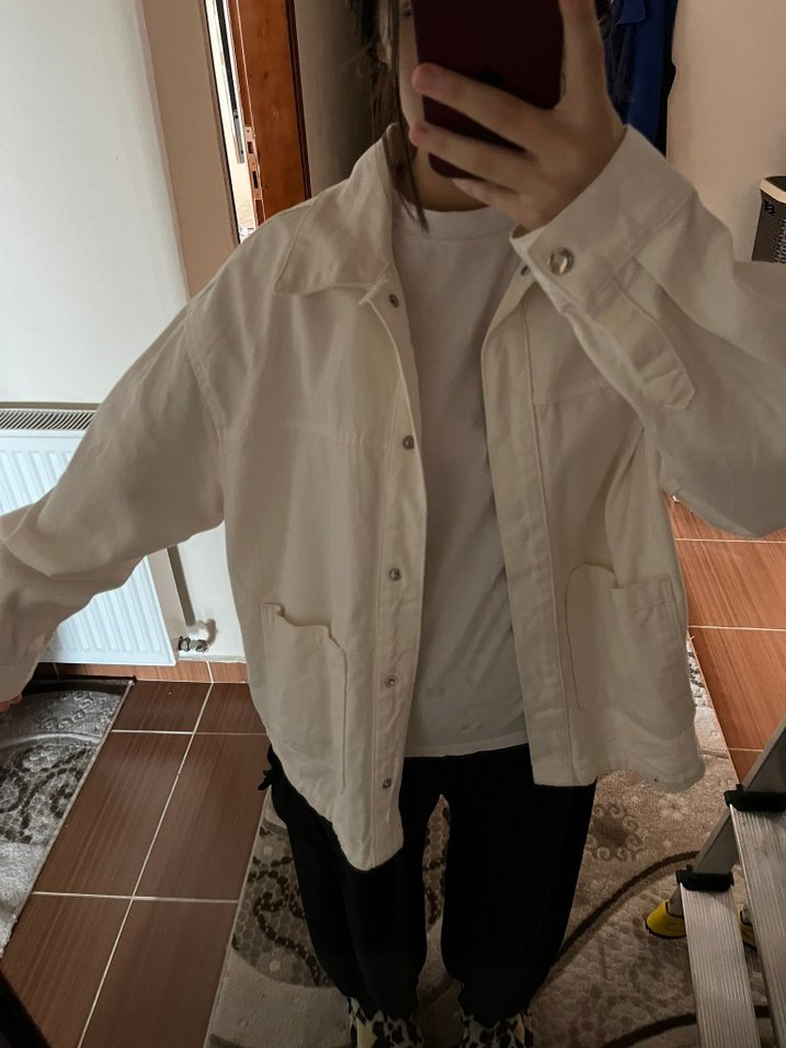 lcw oversize kot ceket - Görsel 2