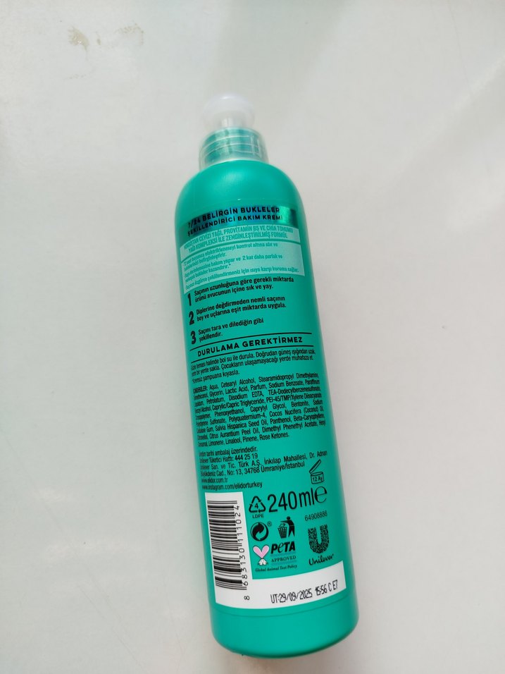 Elidor Belirgin Bukleler Saç Kremi 7/24 - Görsel 2