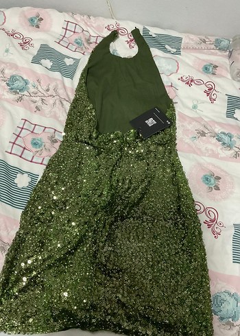 eyyo pullu mini elbise - Görsel 3