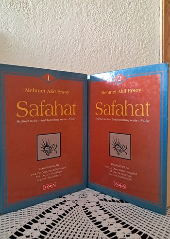 Mehmet Akif Ersoy Safahat Kitabı Seti