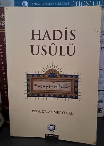 Hadis Usulü Kitabı - Prof. Dr. Ahmet Yücel