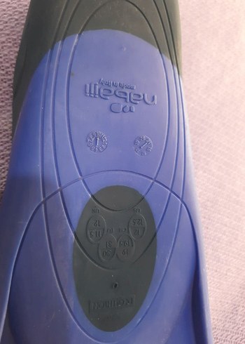 Erkek Mavi Kauçuk Su Paleti - Görsel 3