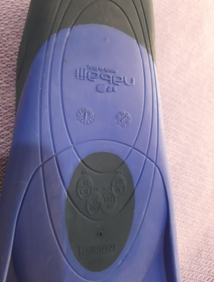 Erkek Mavi Kauçuk Su Paleti - Görsel 3