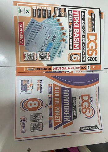 DGS Deneme Paketi 50 Sayısal 50 Sözel Optikli cevaplı