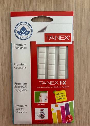 Tanex Fix Çıkarılabilir Yapıştırıcı Bant 80'li