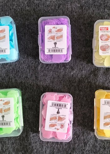 Diğer Pastel Renkli Sihirli Kağıt Sabun