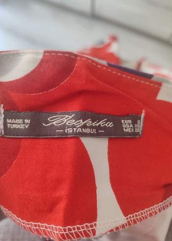 xs Beden çiçekli mini etek