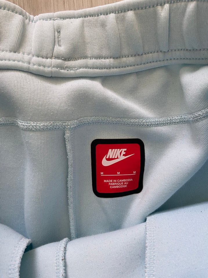 Orjinal Nike Tech Fleecee Mavi - Görsel 3