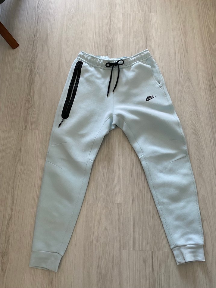 Orjinal Nike Tech Fleecee Mavi - Görsel 5