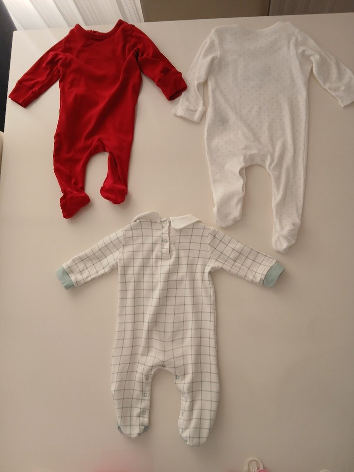 Marks&Spencer 3-6 Ay 2 adet,u.s. polo 3-6 Ay 1 adet Uzun Tulum - Görsel 2