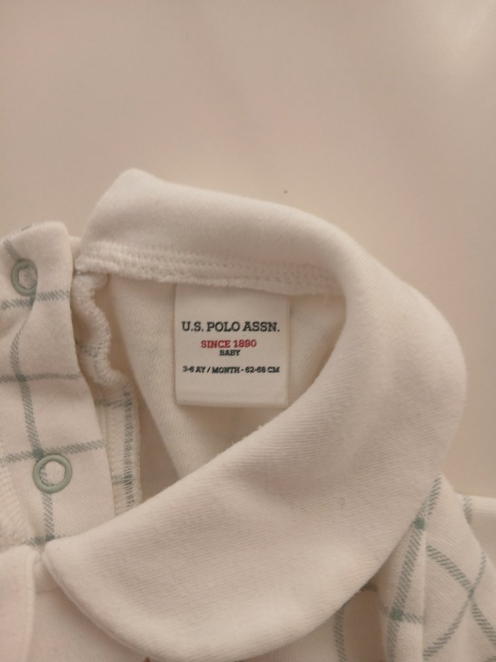 Marks&Spencer 3-6 Ay 2 adet,u.s. polo 3-6 Ay 1 adet Uzun Tulum - Görsel 5