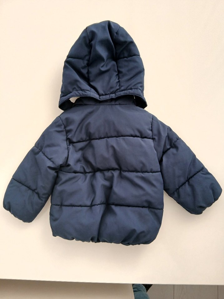 H&M 6-9 Ay Kapüşonlu Mont - Görsel 4