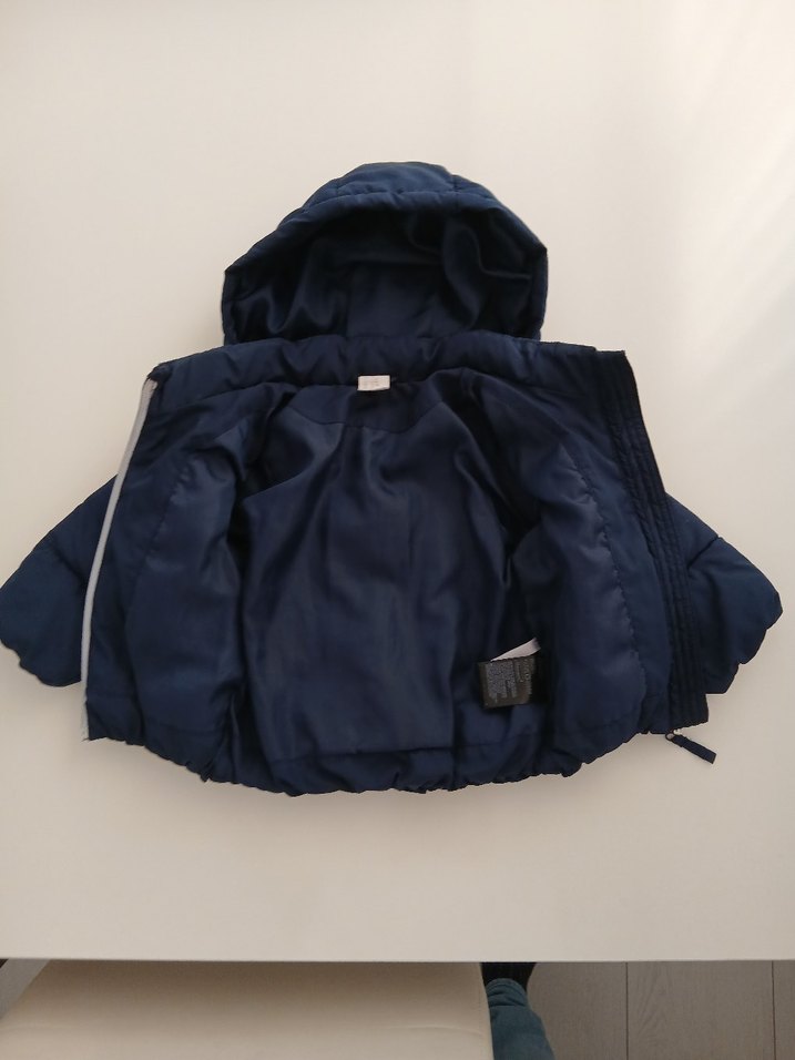 H&M 6-9 Ay Kapüşonlu Mont - Görsel 2