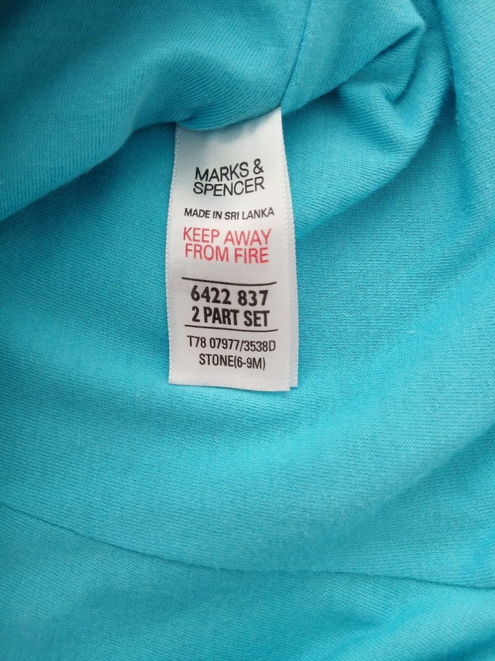 Marks&Spencer 6-9 Ay Nakışlı Erkek Çocuk Kolsuz Tulum - Görsel 3