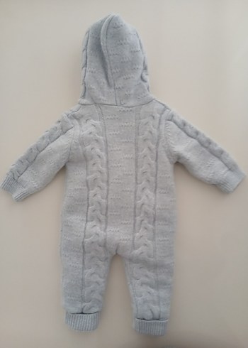 Pierre Cardin 9-12 Ay Örgü Bebek Tulumu Kapüşonlu - Görsel 3