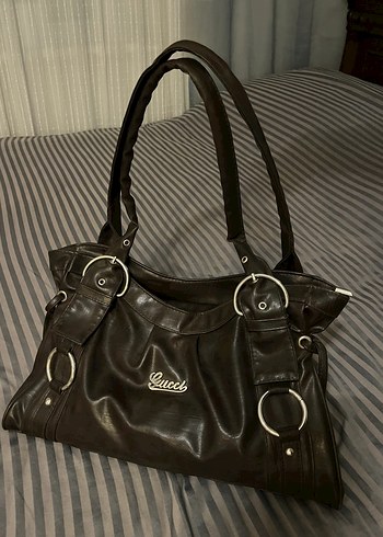 Gucci acıkahve vintage çanta