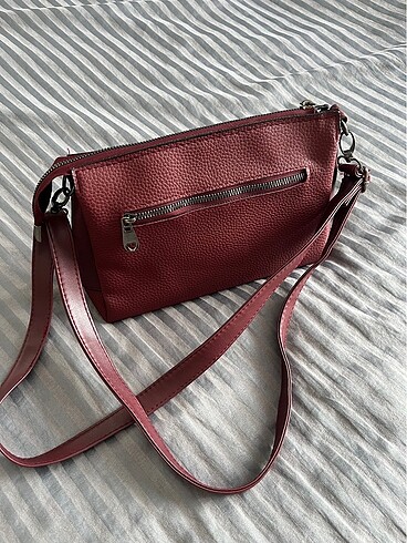  Beden bordo Renk Guess vintage çanta
